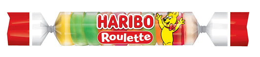 Haribo Gummi Candy, Roulette .87 oz. Roll, (Pack of 36)