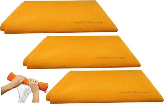 Original German Shammy Cloths Chamois Towels 3 ct.