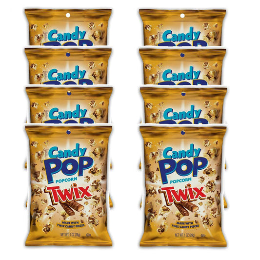 Candy Pop Twix Popcorn | 1 Oz | Pack of 8